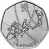 london 2012 basketball coin