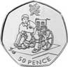 london 2012 boccia coin