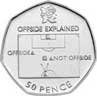 london 2012 football coin
