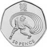 london 2012 goalball coin