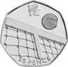 london 2012 tennis coin