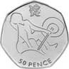 london 2012 weightlifting coin