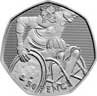 london 2012 wheelchair rugby coin