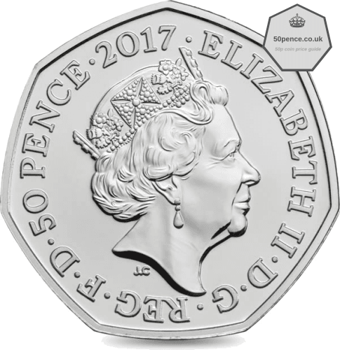 2017 50p Obverse Jody Clark