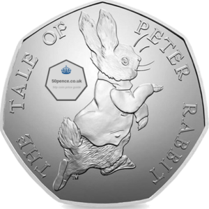 2017 Peter Rabbit 50p