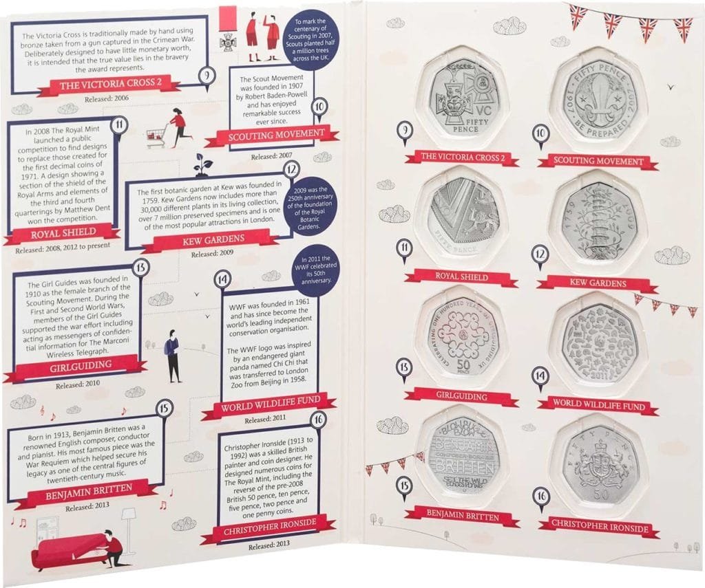 The Great British Coin Hunt 50p Album Volume 2