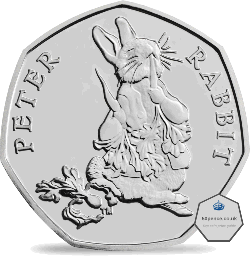 2018 Peter Rabbit 50p