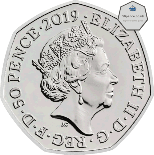 2019 50 PENCE Obverse Jody Clarke