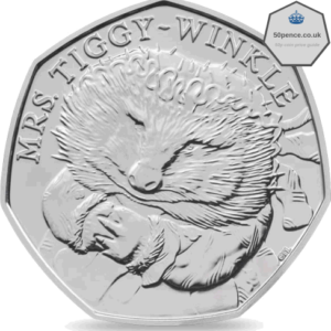 Mrs Tiggy-Winkle 50p