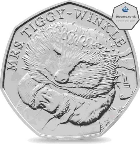 Mrs Tiggy-Winkle 50p