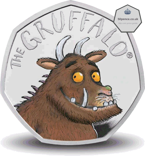 The Gruffalo 50p Silver Proof Coin
