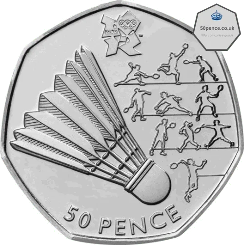 badminton 50p