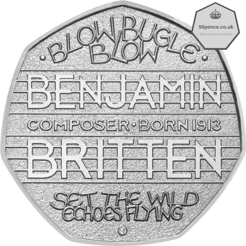 benjamin britten 50p