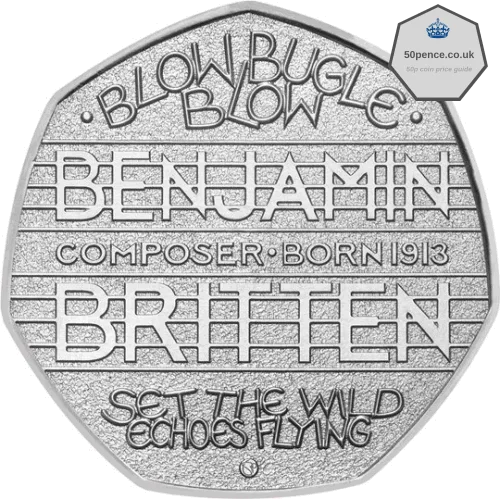 benjamin britten 50p