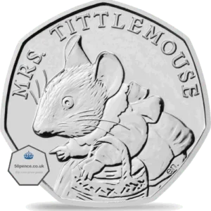 Mrs Tittlemouse 50p