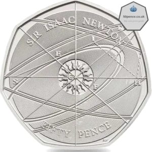 sir isaac newton 50p