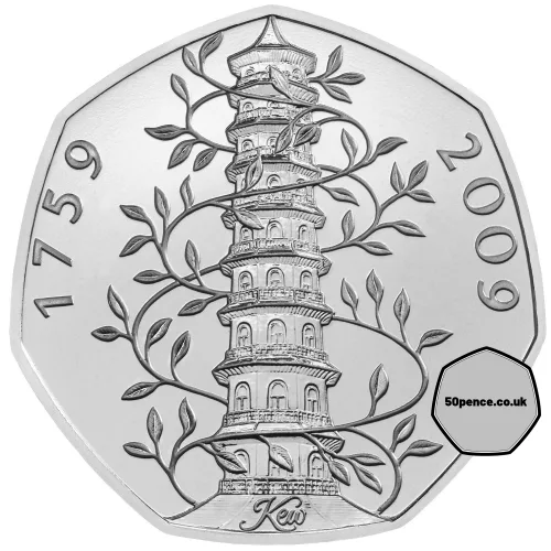 2019 Kew Gardens 50p