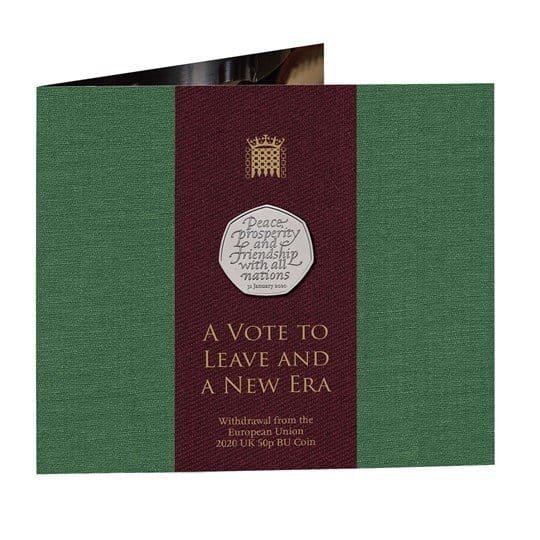 brexit 50p coin pack