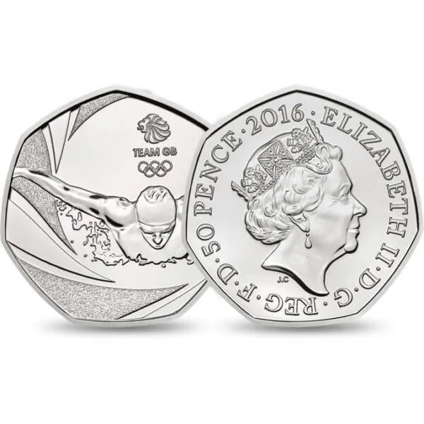 2016 Team GB 50p - Image 2