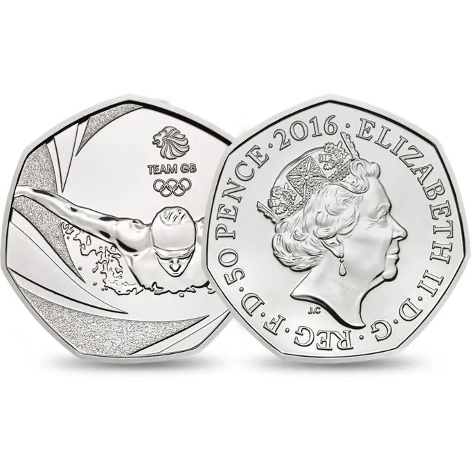 2016 Team GB 50p - Image 2