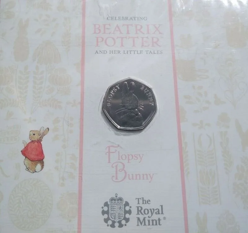 2018 Flopsy Bunny 50p