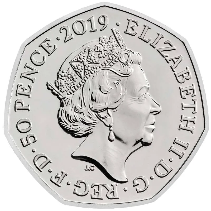 2019 50p BUNC Obverse