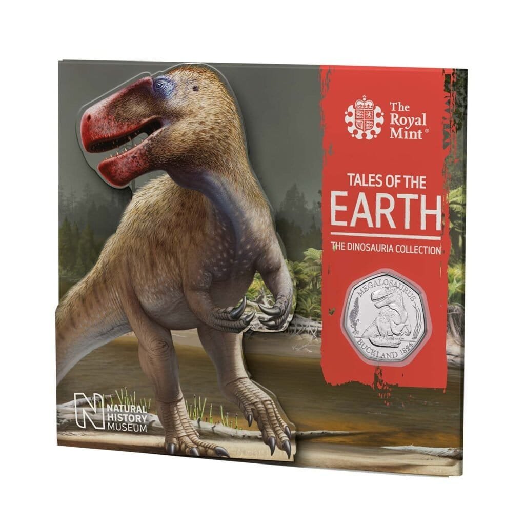 Megalosaurus 50p Megalosaurus 50p coin pack