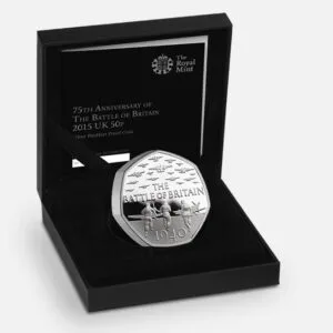 2015 Battle of Britain Silver Proof Piedfort Coin