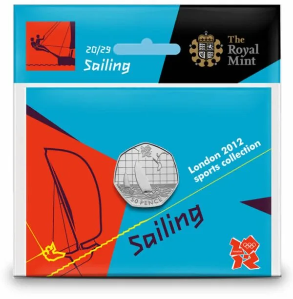 Sailing 50p Coin Pack