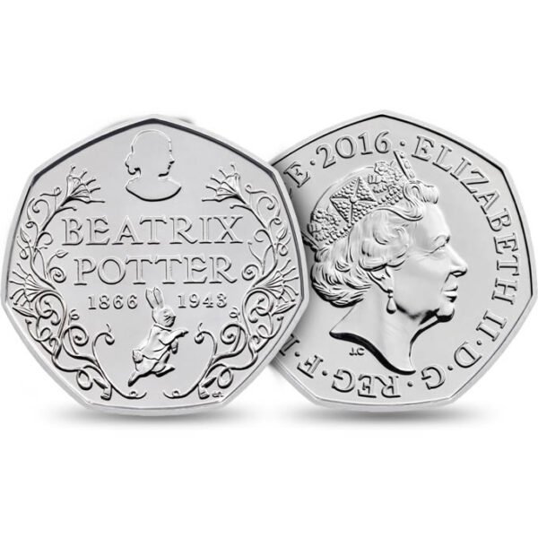 Beatrix Potter 50p Coins