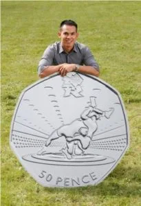Wrestling 50p 2 wrestling 50p designer