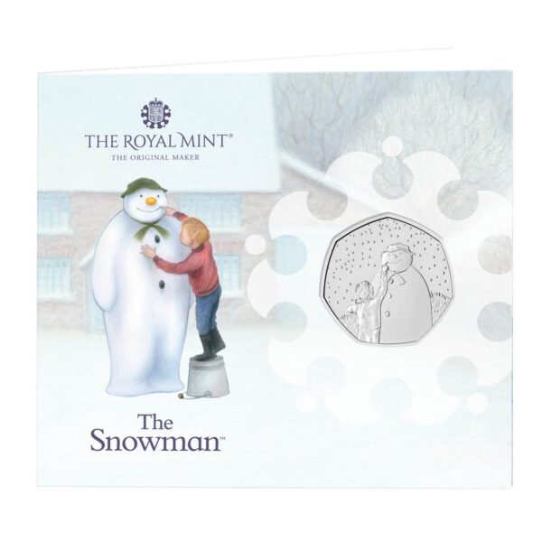 2021 The Snowman 50p Brilliant Uncirculated Coin