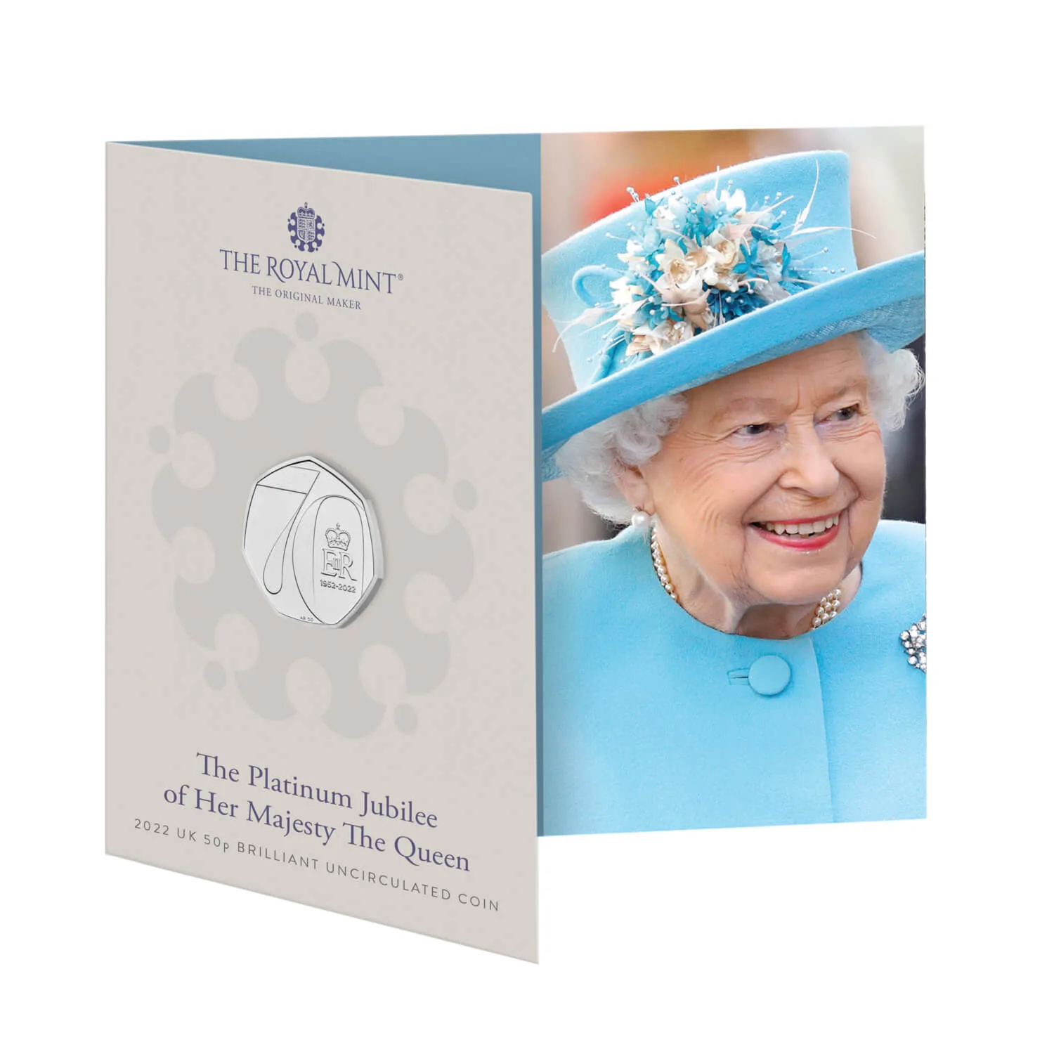 The Platinum Jubilee 50p BUNC Coin