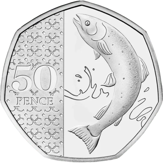 Salmon 50p 1 2023 Atlantic Salmon 50p