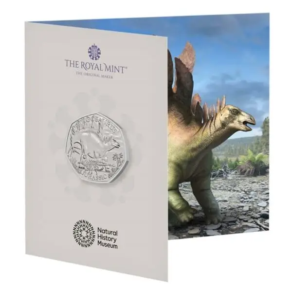 Stegosaurus BUNC Coin