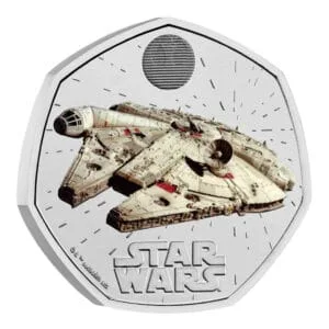 Millennium Falcon 50p Coin Millennium Falcon 50p Coin