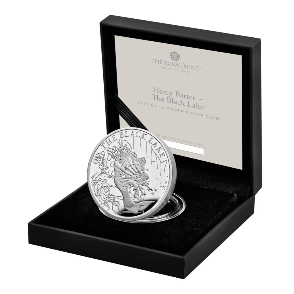 Black Lake 2024 UK 1oz Silver Proof Coin Black Lake 2024 UK 1oz Silver Proof Coin