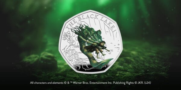 The Black Lake 50p Coin