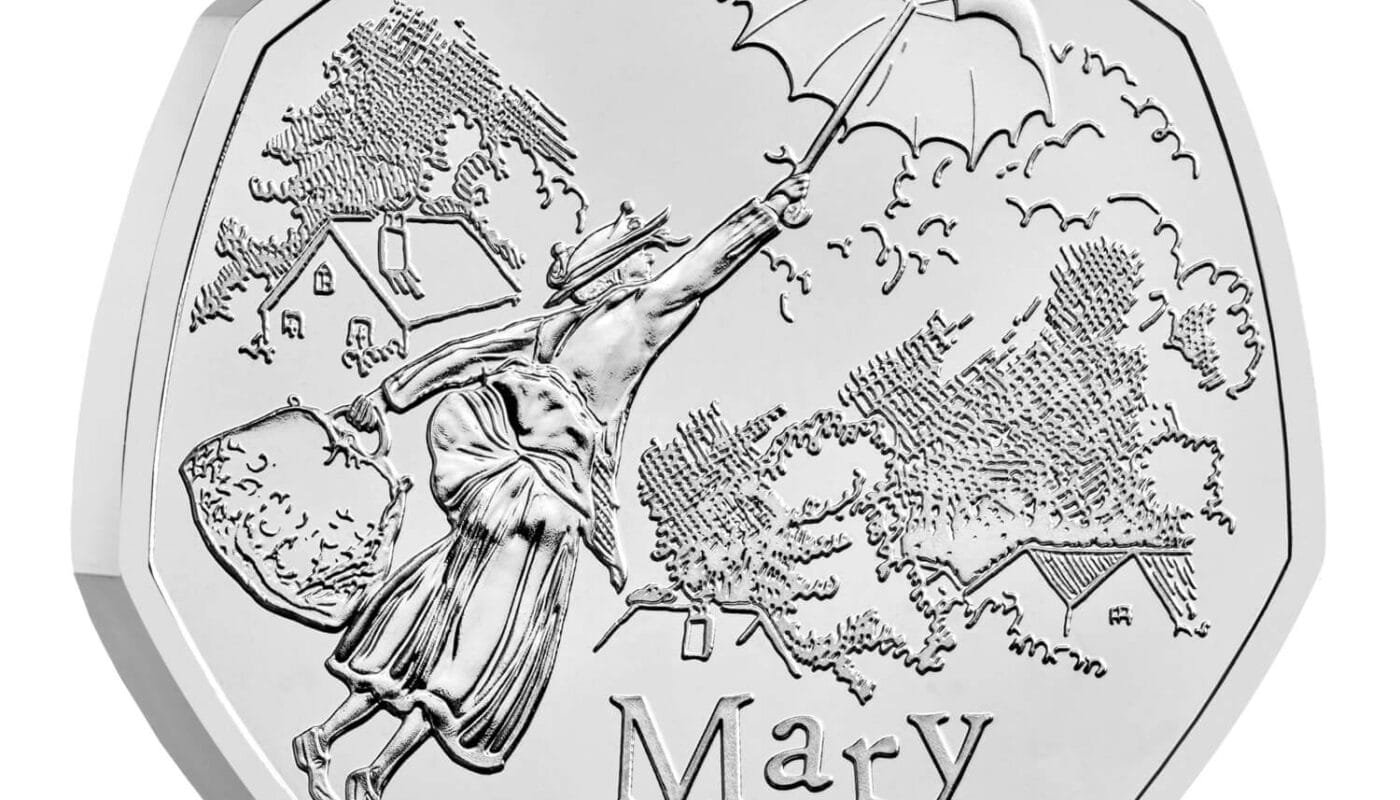 Mary Poppins 50p Coin