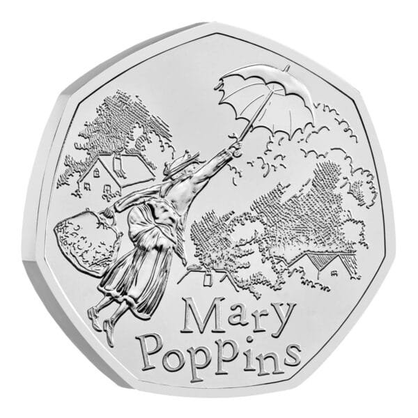 Mary Poppins 50p Coin