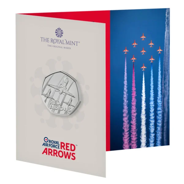 Red Arrows 50p 2025